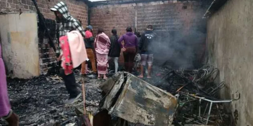 Parentes e vizinhos dizem que a mulher já tinha tentado incendiar a casa e acreditam que incêndio foi proposital | Banda B