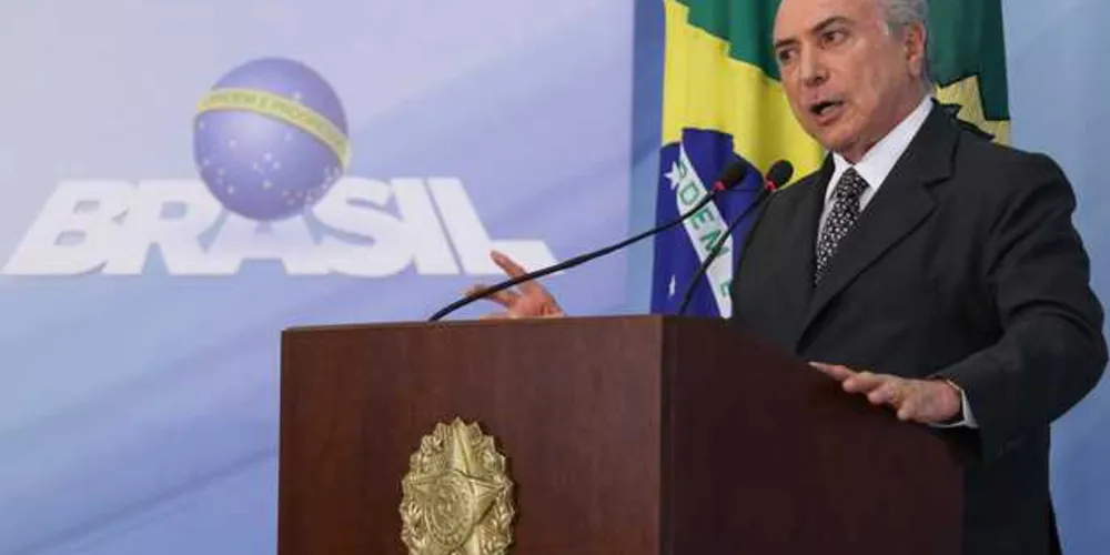 Imagem ilustrativa da imagem Temer grava vídeo atacando Joesley e fala em punição a criminosos