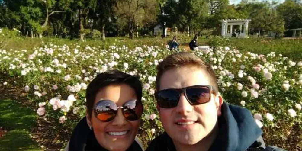 TRIP - O casal Luana Valgas Martins e Renato Giovanetti curtem temporada de descanso e passeio desfrutando da cultura, gastronomia e atrações de Buenos Aires.