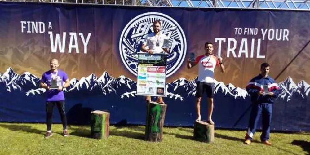Kleberson Maycon Siqueira garantiu o primeiro lugar na prova ‘Braves Trail Run’ de cinco quilômetros | Divulgação