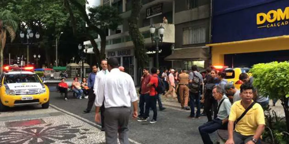 PM registrou BO e encaminhou segurança para delegacia