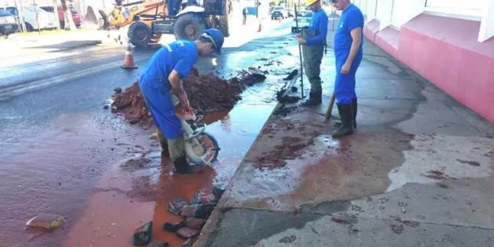 Obras de reparo emergenciais devem ser concluídas até as 17h | Divulgação