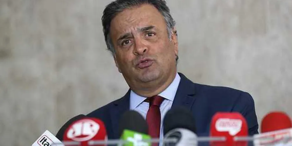 AÉCIO FOI DENUNCIADO AO STF POR CORRUPÇÃO E OBSTRUÇÃO DA JUSTIÇA DEPOIS DAS DELAÇÕES DA EMPRESA JBS | VALTER CAMPANATO/AGÊNCIA BRASIL