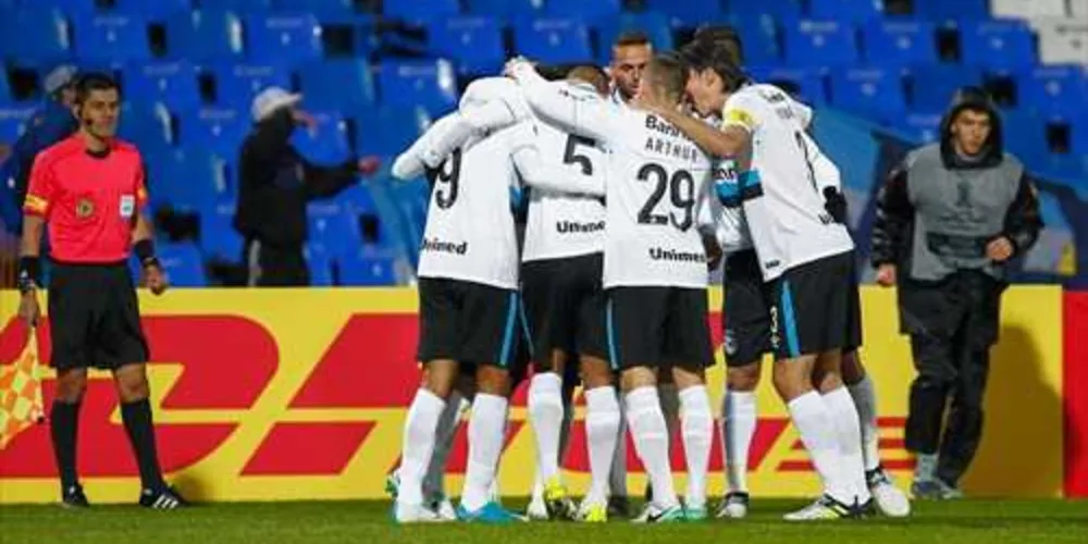 Comandados de Renato Gaúcho saem na frente na disputa por vaga nas quartas | Lucas Uebel/Grêmio FBPA
