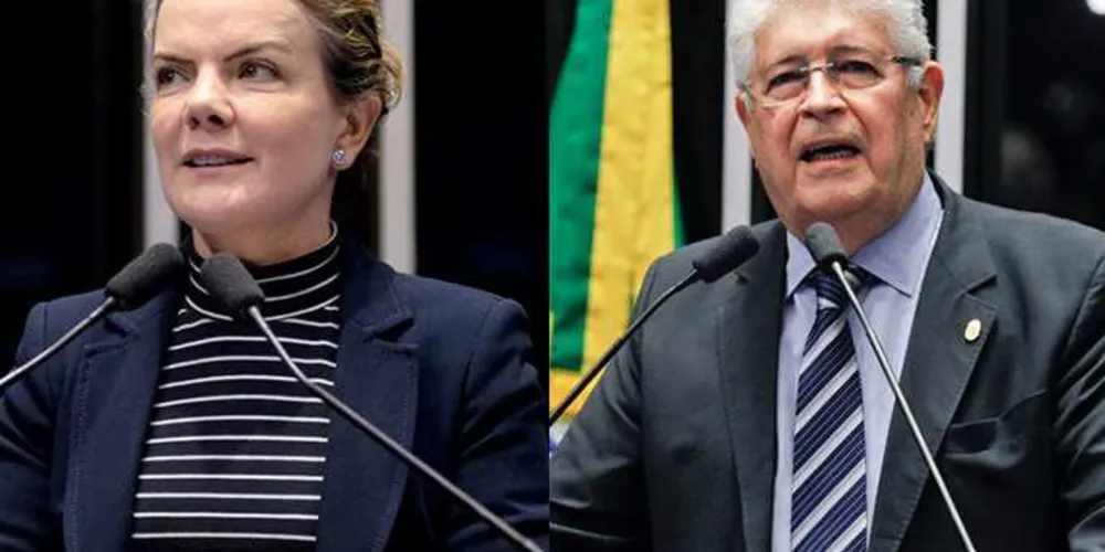Glesi e Requião apoiam criação da frente em prol de um novo pleito eleitoral 
