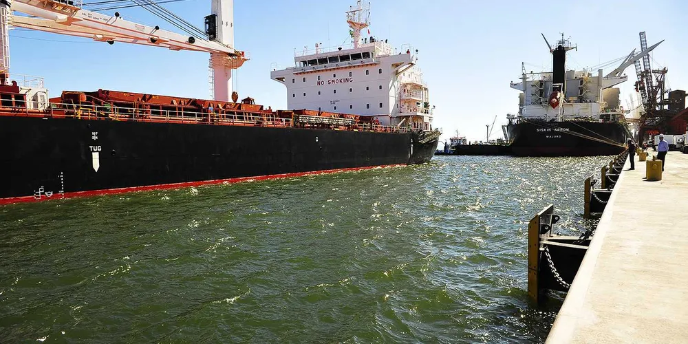 Imagem ilustrativa da imagem Investimentos permitem atracação de navios de maior porte