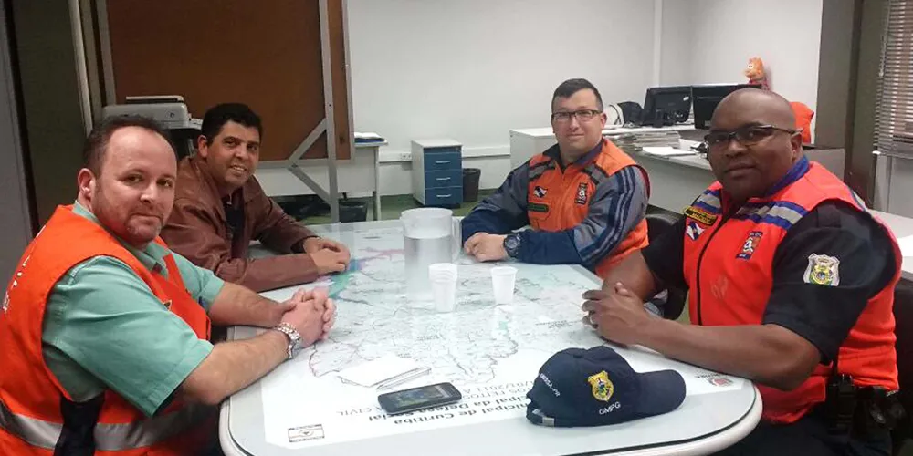 Imagem ilustrativa da imagem Defesa Civil de PG participa de visita técnica na capital