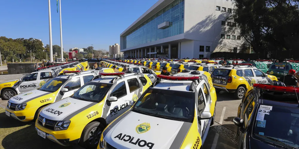  De 2011 para cá, 3 mil novas viaturas foram incorporadas à frota da Segurança Pública