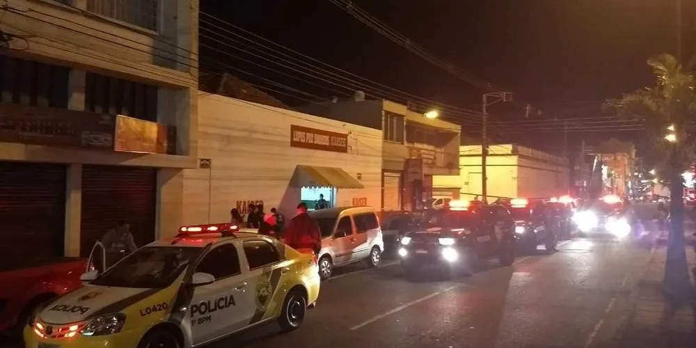 Imagem ilustrativa da imagem Forças policiais realizam operação em Ponta Grossa