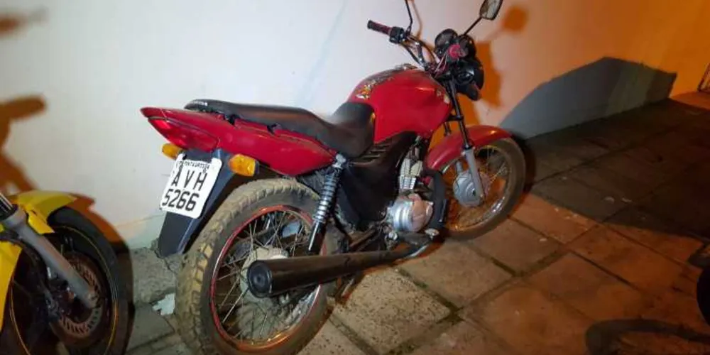 Imagem ilustrativa da imagem Polícia Militar apreende menor com moto furtada