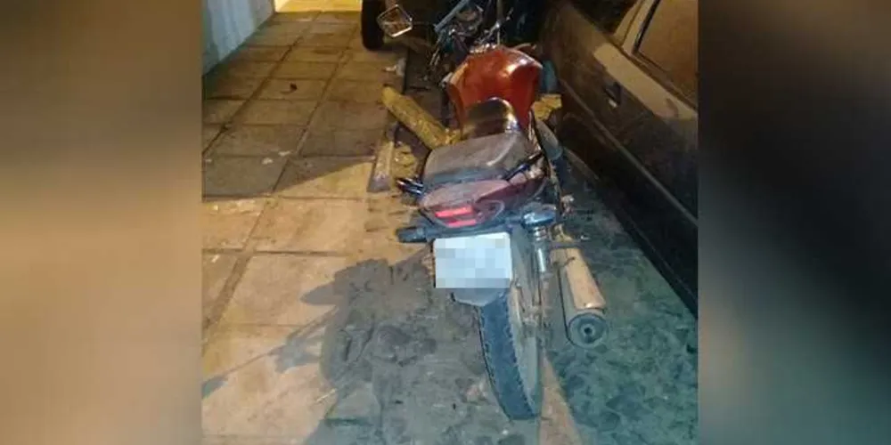 Placa indicava uma motocicleta, mas o chassi apontava para outro modelo | Divulgação/GM