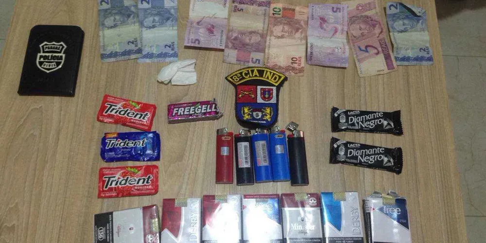 Todos os objetos recuperados foram encaminhados a delegacia