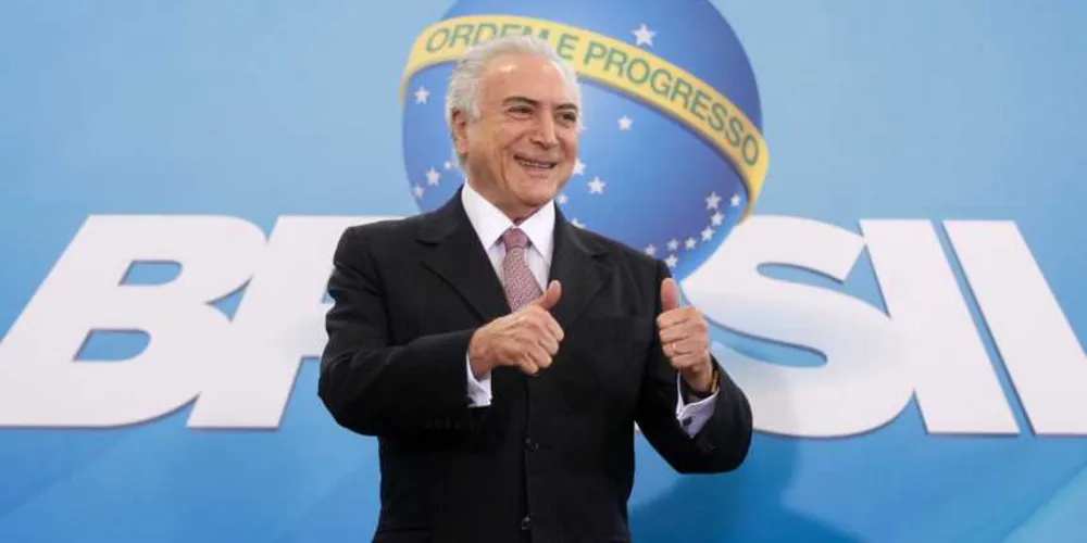 "Eu tenho muito orgulho em dizer que vencemos a maior recessão de nossa história", disse Temer/Foto:Fotos Públicas