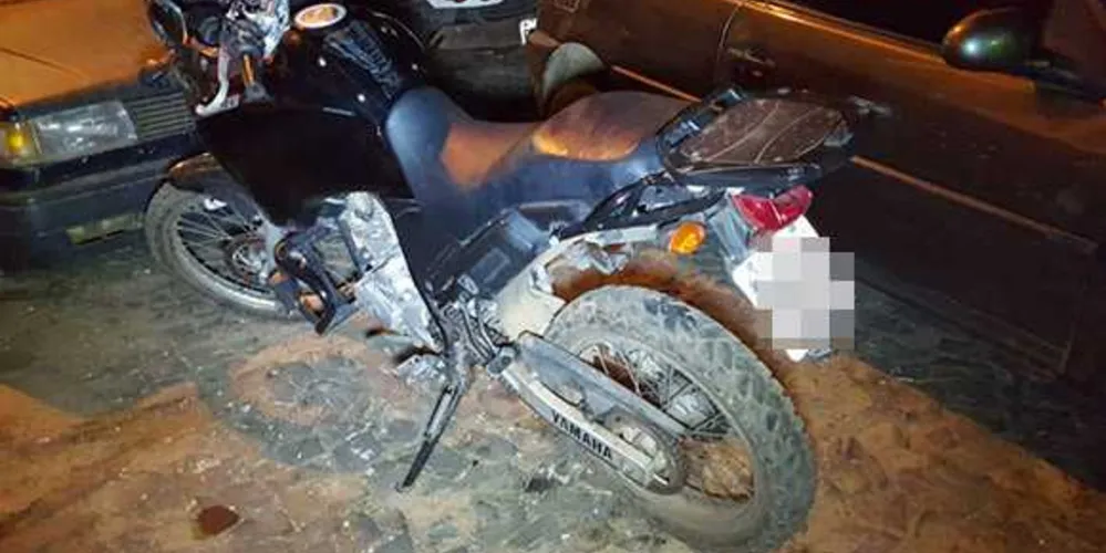 Moto tinha sido furtada há três dias e foi abandonada em Uvaranas | aRede/COP