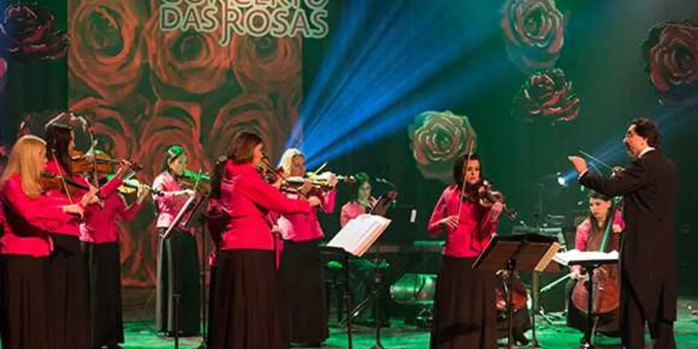 Cine Teatro Ópera recebeu espetáculo de abertura da turnê Concerto das Rosas | Divulgação/Brunno Covello