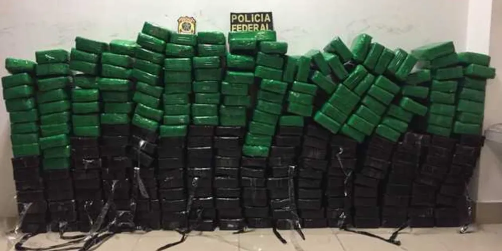 Polícia acredita que droga seria distribuída pela cidade | Divulgação/PF