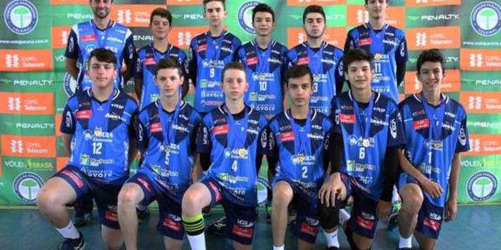Associação Vila Velha Voleibol/Ponta Grossa faturou o título da segunda etapa | Thiago Paes/FPV