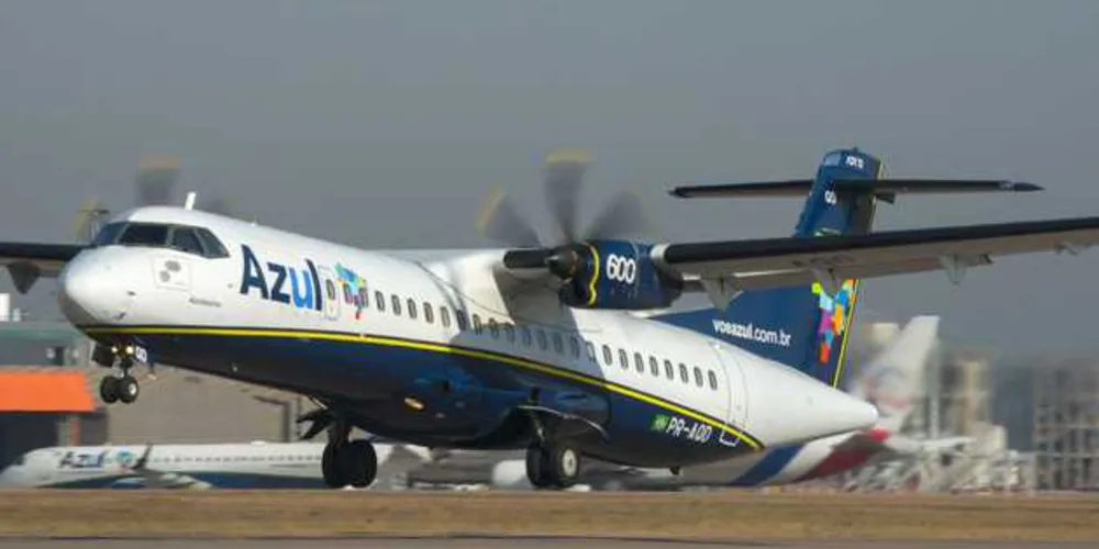 A partir de novembro, Azul passa a fazer a linha Curitiba-Pato Branco | Divulgação