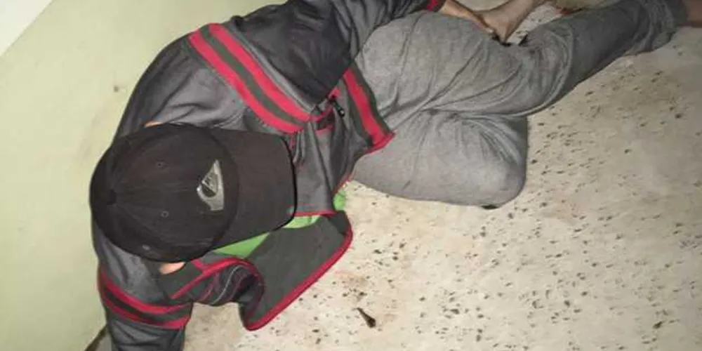 PM afirma que suspeito deu início à troca de tiros e foi baleado na perna | Divulgação