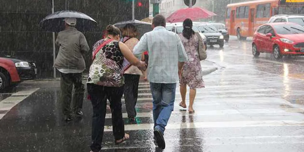 Frente fria deve trazer chuva para Ponta Grossa no domingo | Arquivo JM