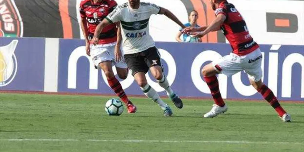 Na abertura do returno, Coritiba perdeu por 1 a 0 para o lanterna do Brasileirão | Divulgação/Coritiba.com.br