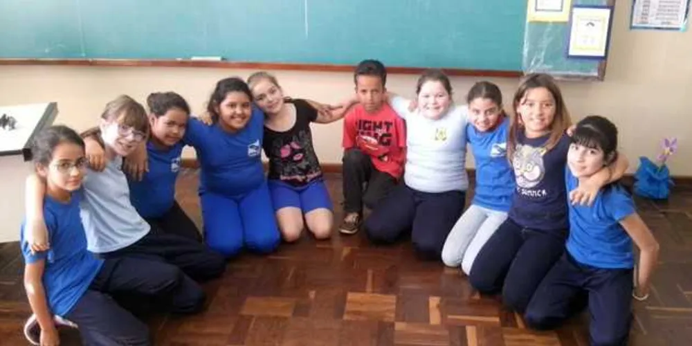 Recepção ao novo aluno da turma