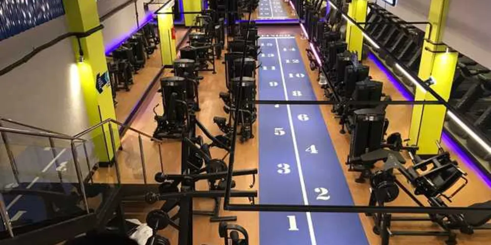 Academia está instalada no piso G1 do Shopping Palladium | Divulgação
