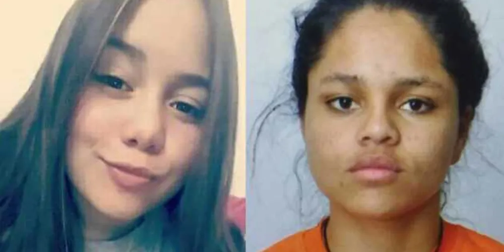 Fotos foram divulgadas pela PM para auxiliar na identificação das jovens desaparecidas | Divulgação/PM