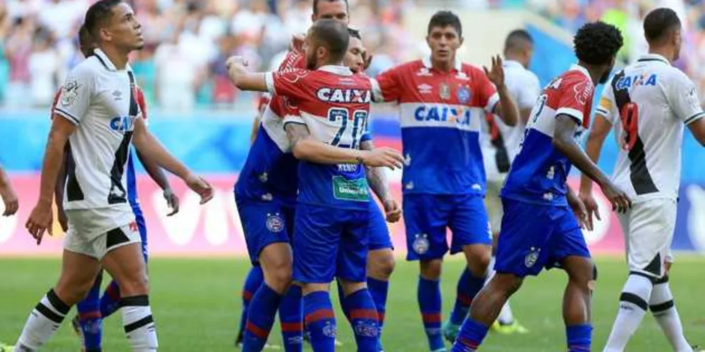 Com a vitória, baianos se distanciam do Z4 e empurram o Vasco para perto da zona da degola | Divulgação/Felipe Oliveira/E. C. Bahia