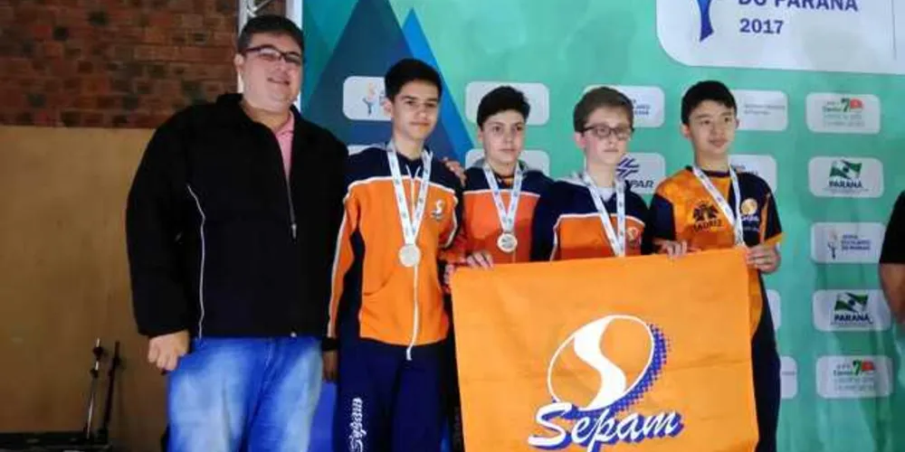 No Xadrez, Sepam traz medalha de prata dos Jogos Estudantis para Ponta Grossa | Divulgação