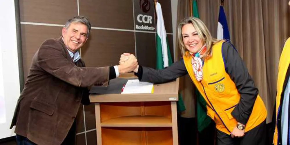 Solenidade que ocorreu na sede da CCR Rodonorte, na noite de ontem/Foto: Sérgio Duze