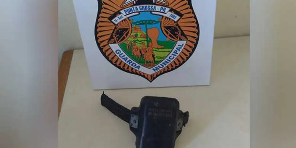 Equipamento encontrado em matagal foi levado para a delegacia