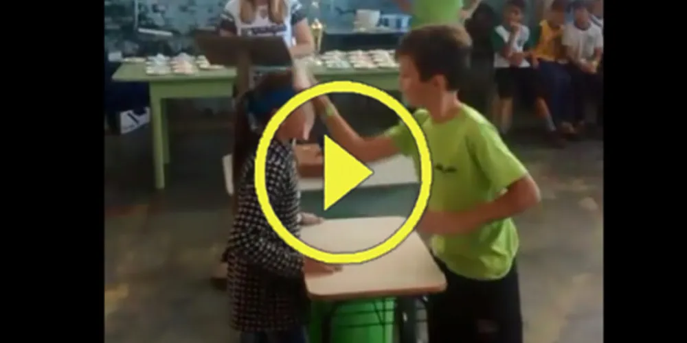 Imagem ilustrativa da imagem Competição com torta na cara busca fixar aprendizado