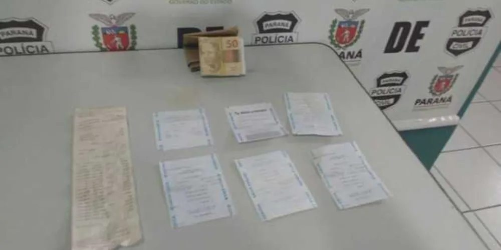Um casal foi preso em flagrante no momento que tentava aplicar o golpe do bilhete premiado contra uma senhora de 75 anos/Foto: Reprodução Banda B