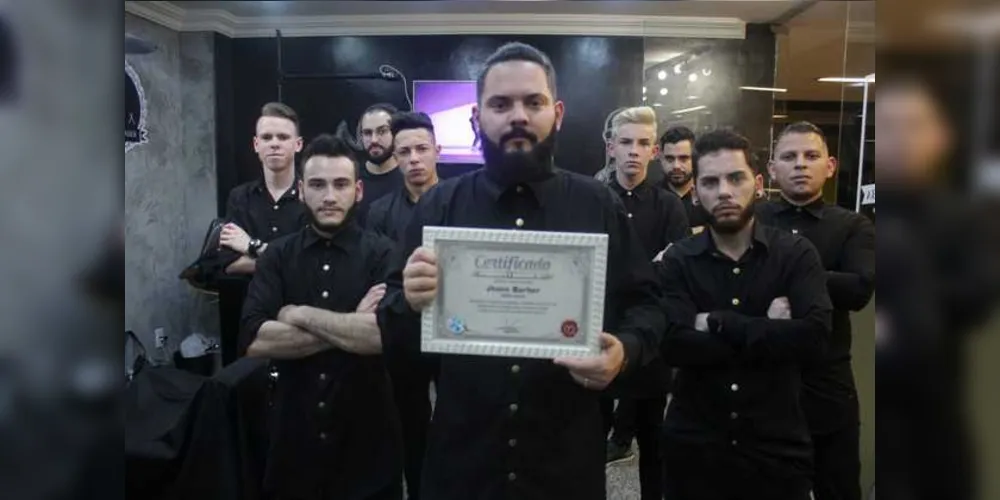 Imagem ilustrativa da imagem Jhonn Barber é eleita melhor barbearia de Ponta Grossa