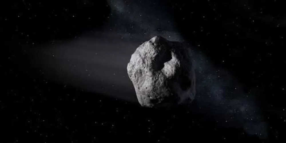 O asteroide "Florence", tem 4,4 km de diâmetro/ Foto: Divulgação Nasa 