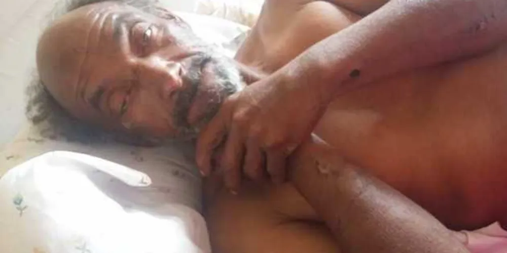 Antonio Pinheiro, 60, sofreu um acidente de trânsito, em Guarapuava