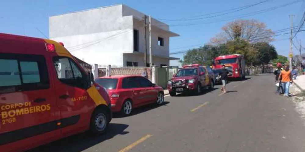 Acidente doméstico mobilizou equipes de socorristas no Núcleo Pitanguii