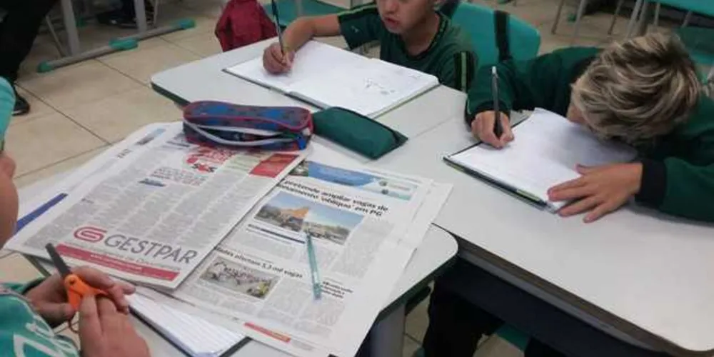 Alunos produziram seus próprios anúncios