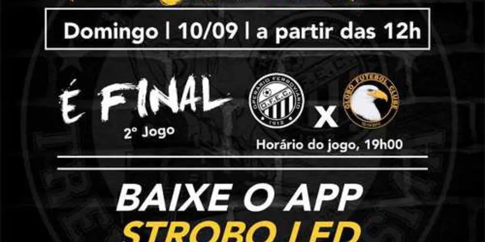 Imagem ilustrativa da imagem Trem Fantasma embala torcida para a grande final