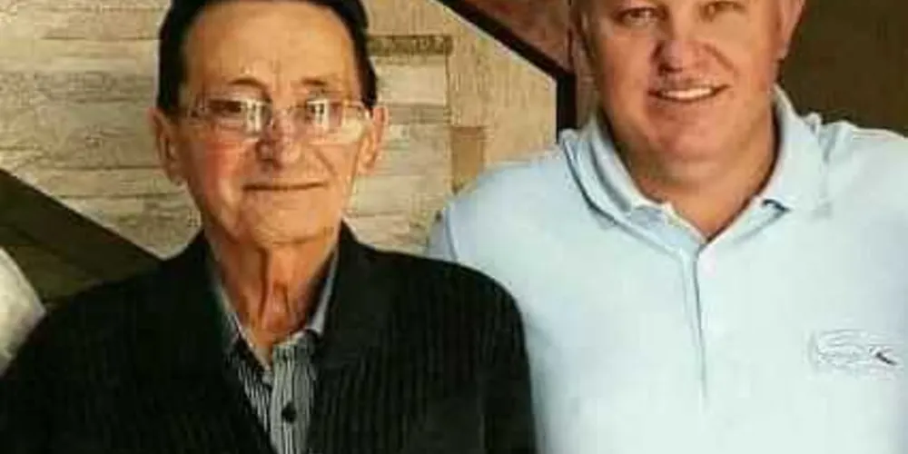 Comerciante Eugênio Chociai (esq) estava internado no Hospital Bom Jesus para tratamento de saúde