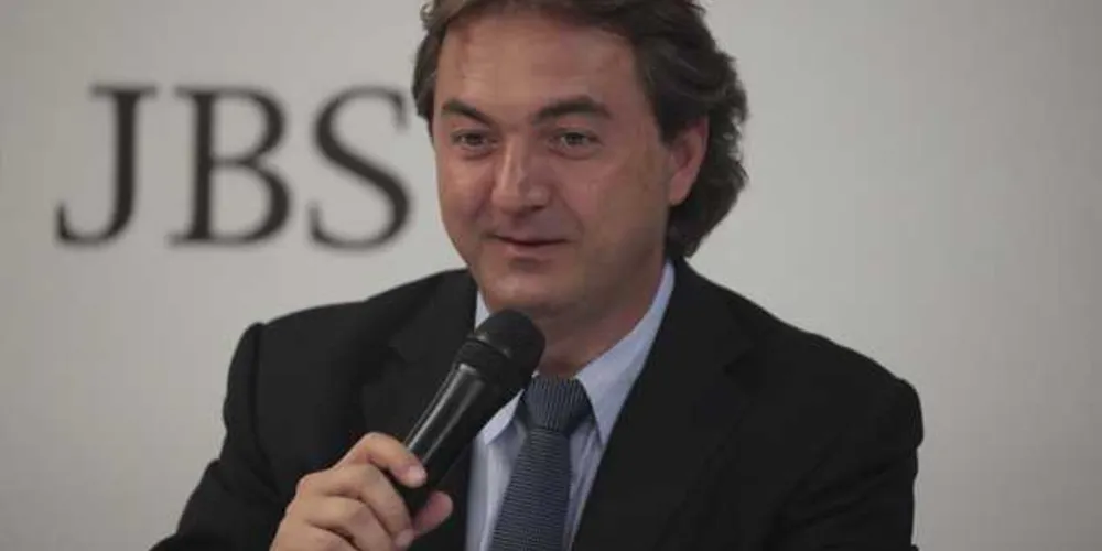 SÃO PAULO-SP, 14/03/2011 - ECONOMIA - JBS - PRESIDENTE; Coletiva com Joesley Batista, Presidente da JBS, sobre uma aquisição do Grupo fora do setor de carnes. A JBS é lider em carne bovina no mundo.
FOTO: AYRTON VIGNOLA/AE
