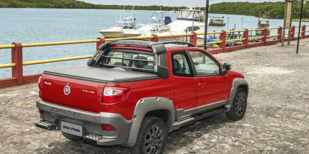 Imagem ilustrativa da imagem Linha 2018 do Fiat Strada chega com versão tecnológica