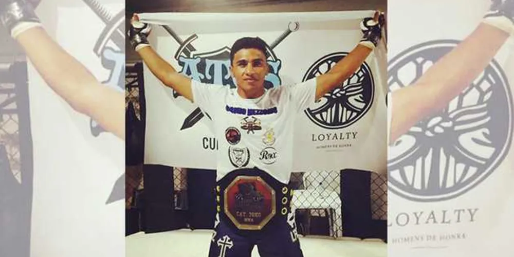 Imagem ilustrativa da imagem Atleta de PG está entre os três melhores do MMA brasileiro