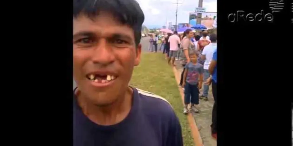 Na semana passada ele havia sido espancado no interior de um barracão, em Vila Oficinas