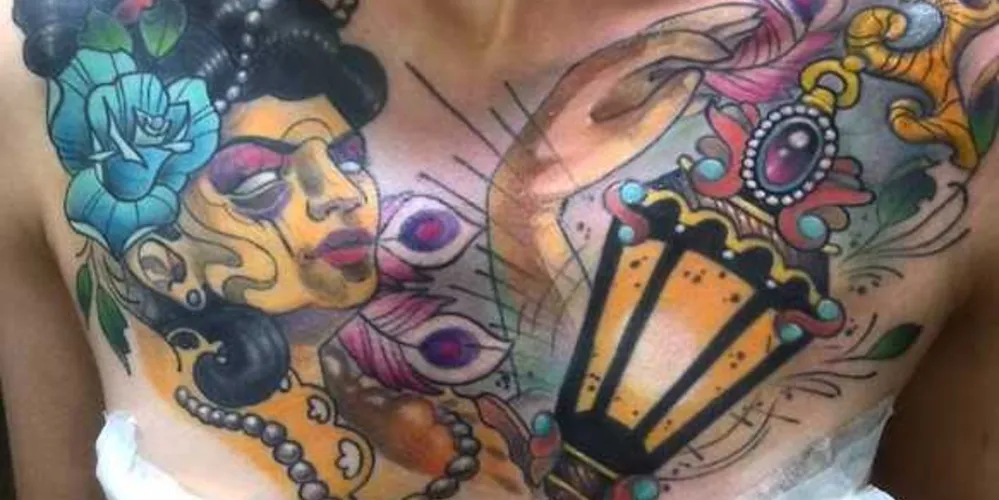 Aproximadamente 200 tatuadores estiveram no evento e competiram entre 18 categorias