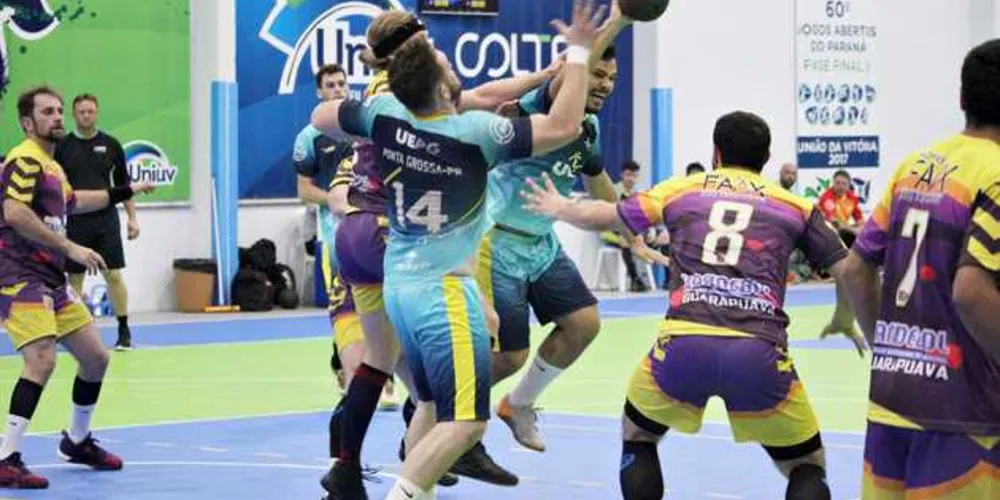 Handebol masculino garante vaga na próxima fase dos Jogos Abertos do Paraná