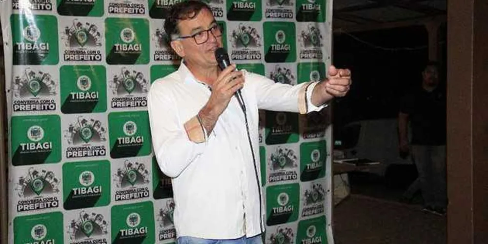 Imagem ilustrativa da imagem Rildo busca aproximação com a comunidade em Tibagi