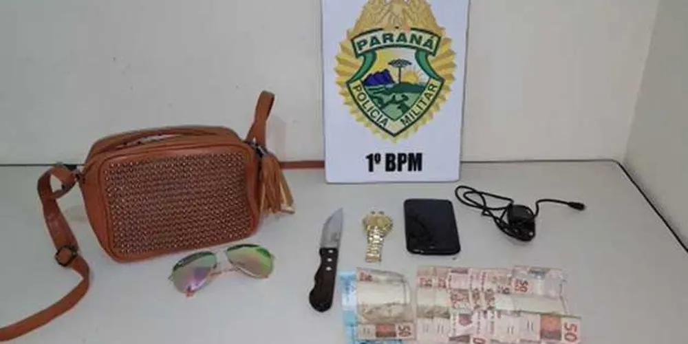 Além dos objetos da vítima, suspeito estava com faca usada no crime
