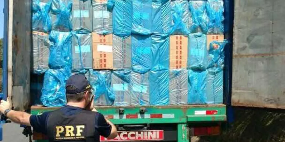 Produtos foram encaminhados à Receita Federal de Ponta Grossa